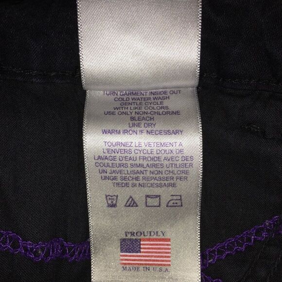NYDJ Jeans Straight Size 12 Black - Picture 8 of 10